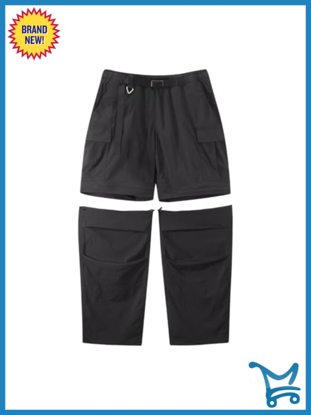 Convertible Zip Off Hiking Pants Quick Dry Lightweight Cargo Pants